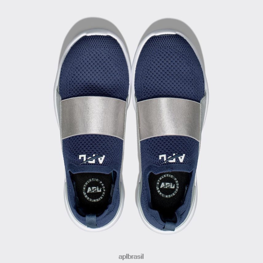 correndo APL felicidade tecnológica 29 marinho/cimento/branco mulheres PRHR24359