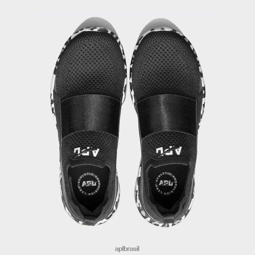 correndo APL felicidade tecnológica 29 preto/branco/leopardo mulheres PRHR24364