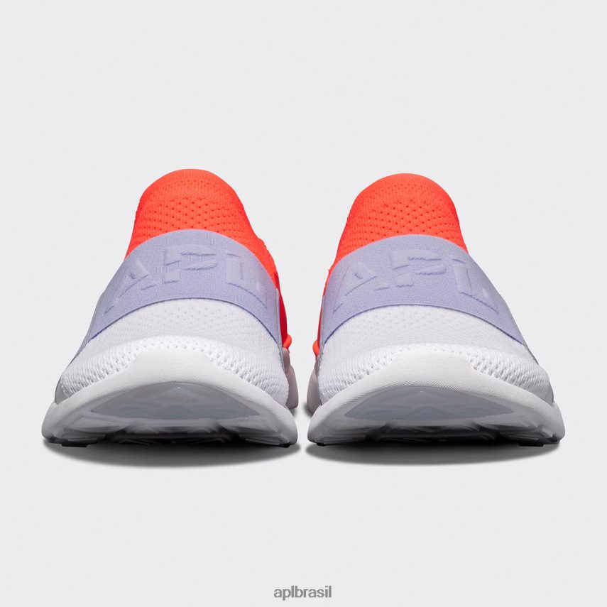 correndo APL felicidade tecnológica 30 impulso vermelho/campânula/branco mulheres PRHR24405