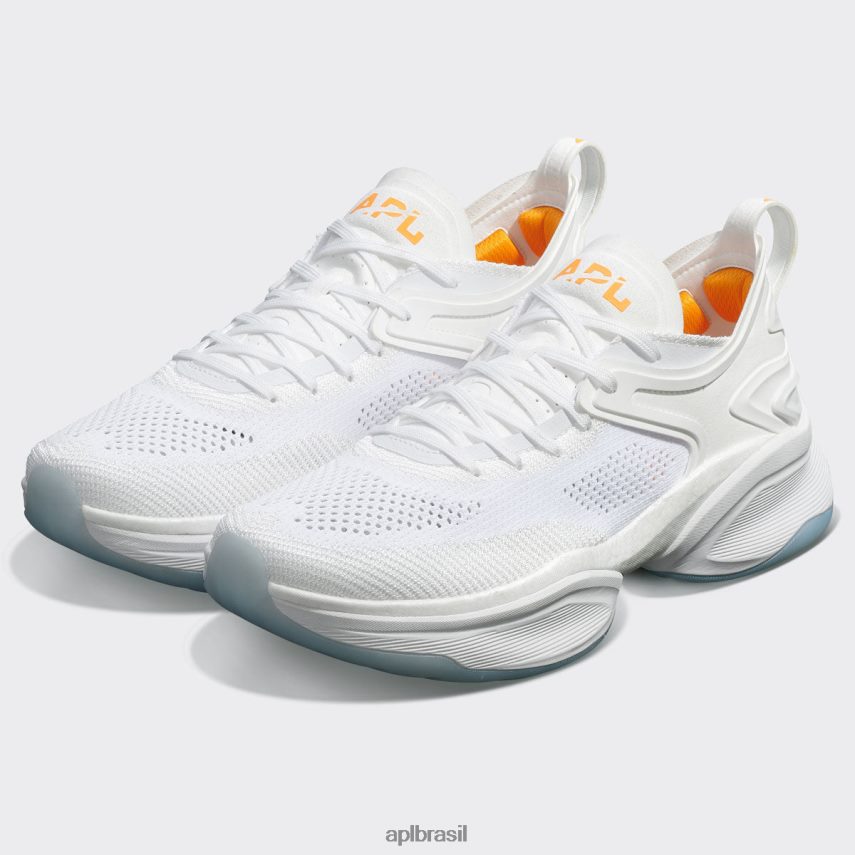 correndo APL mclaren hyspeed branco/laranja mclaren mulheres PRHR24340