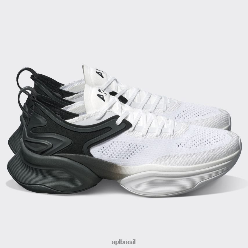 correndo APL mclaren hyspeed branco/preto/ombre mulheres PRHR24261