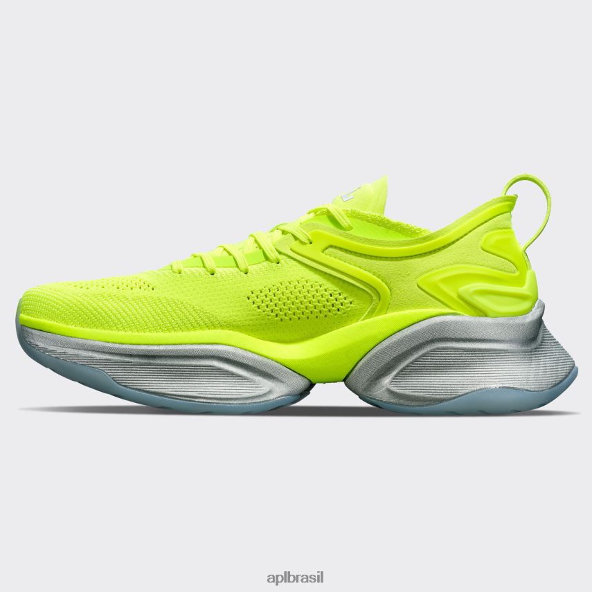 correndo APL mclaren hyspeed energia/prata metálica mulheres PRHR24357