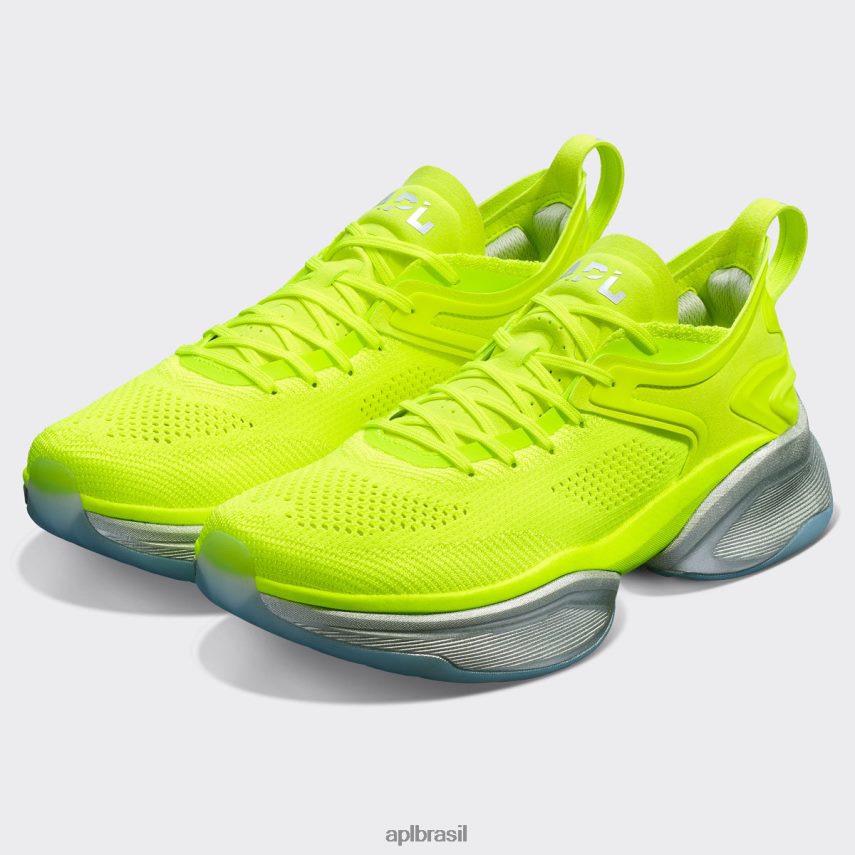 correndo APL mclaren hyspeed energia/prata metálica mulheres PRHR24357