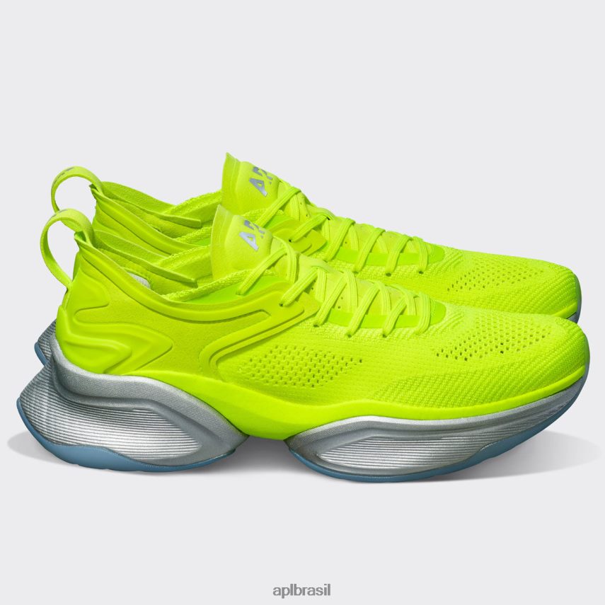 correndo APL mclaren hyspeed energia/prata metálica mulheres PRHR24357