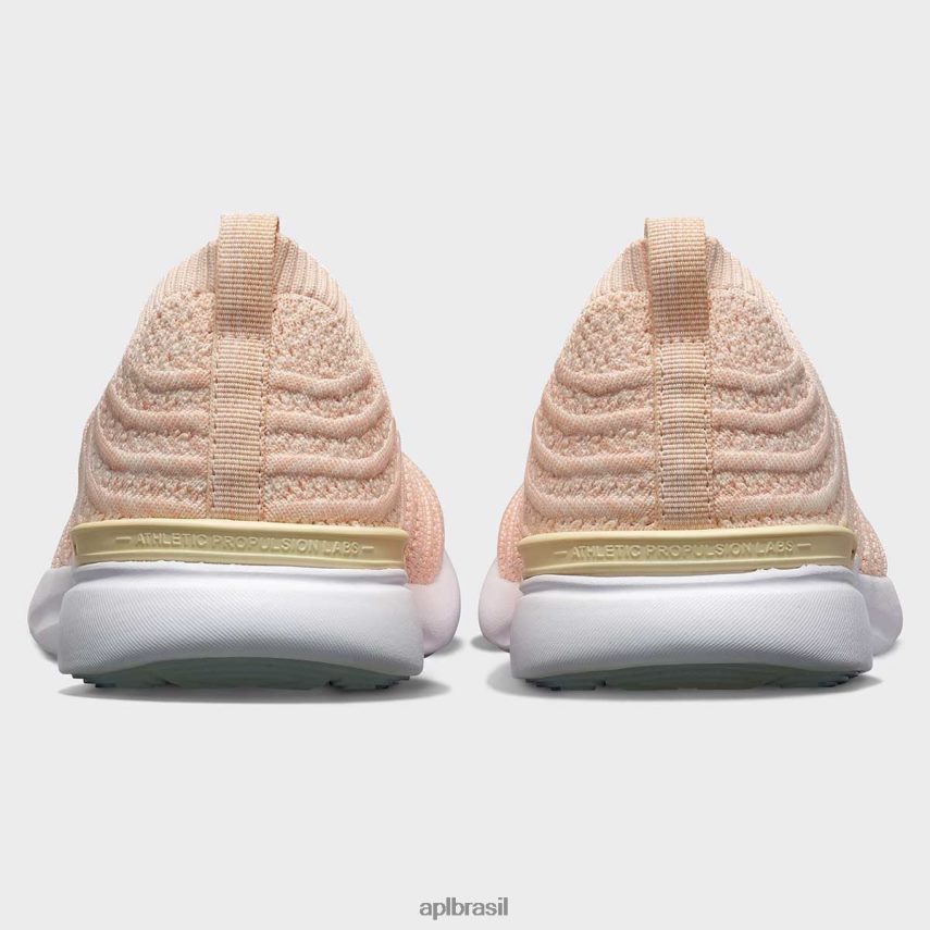 correndo APL onda tecnológica 56 baunilha/creme/melange mulheres PRHR2470