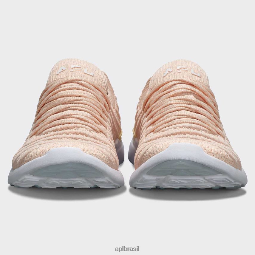 correndo APL onda tecnológica 56 baunilha/creme/melange mulheres PRHR2470