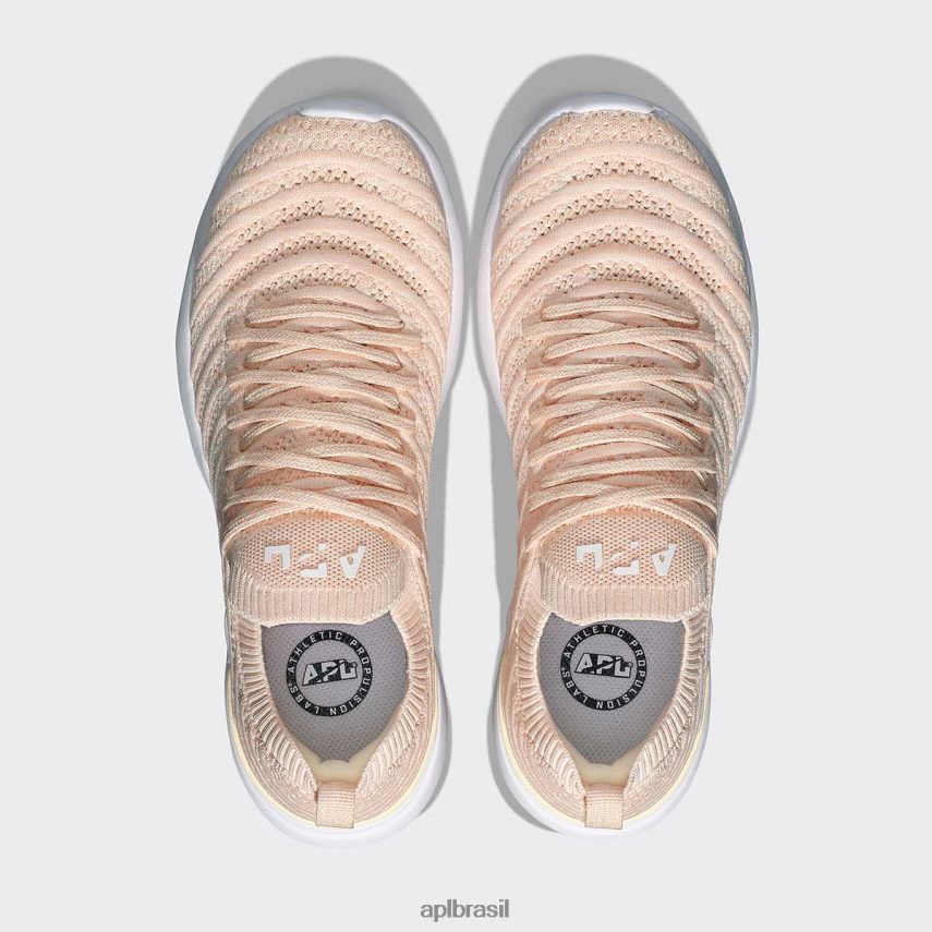 correndo APL onda tecnológica 56 baunilha/creme/melange mulheres PRHR2470