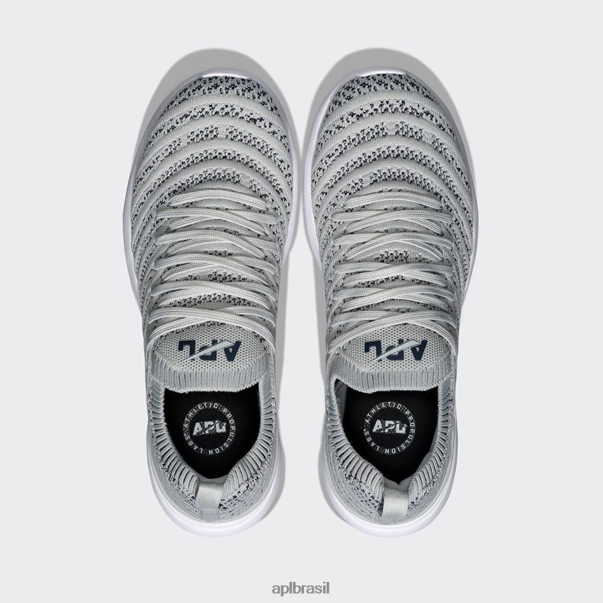 correndo APL onda tecnológica 56 cinza aço/marinha/branco mulheres PRHR2420