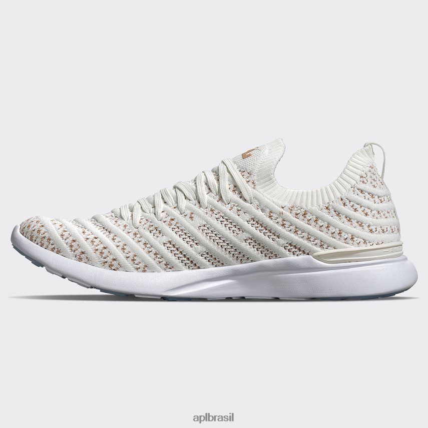 correndo APL onda tecnológica 56 marfim/caramelo/branco mulheres PRHR2442