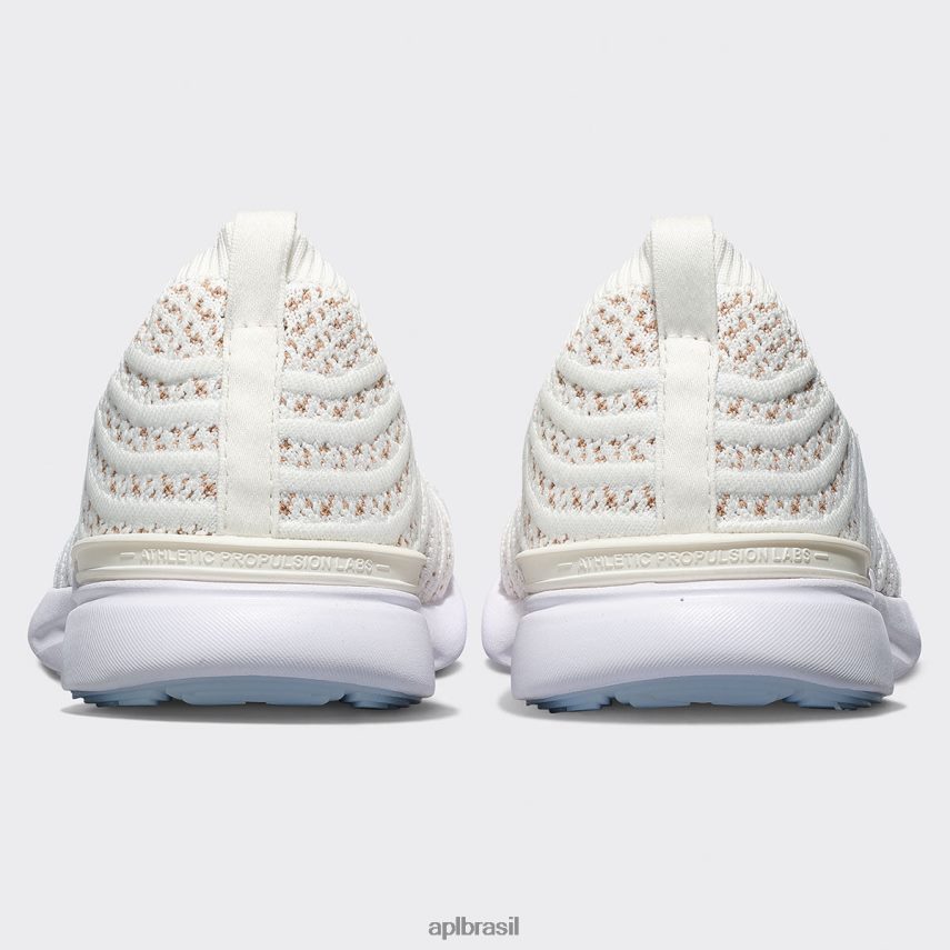 correndo APL onda tecnológica 56 marfim/caramelo/branco mulheres PRHR2442