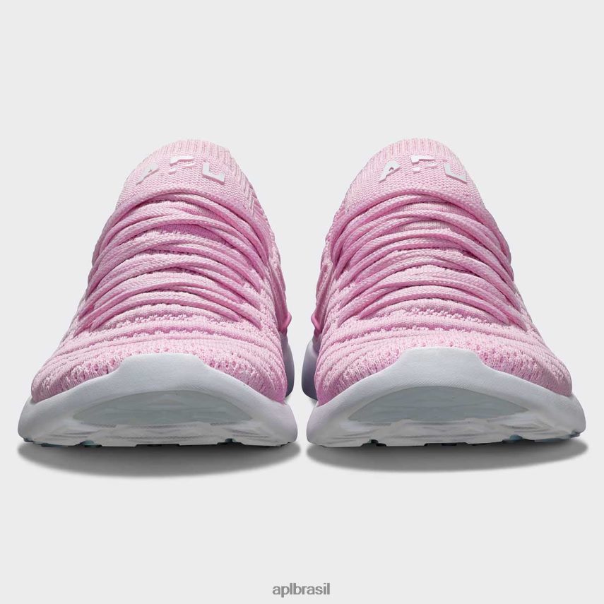 correndo APL onda tecnológica 56 rosa suave/rosa branqueado/melange mulheres PRHR2460