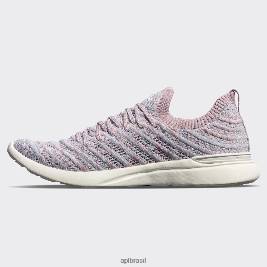 correndo APL onda tecnológica 57 cinza congelado/cedro/melange mulheres PRHR24137