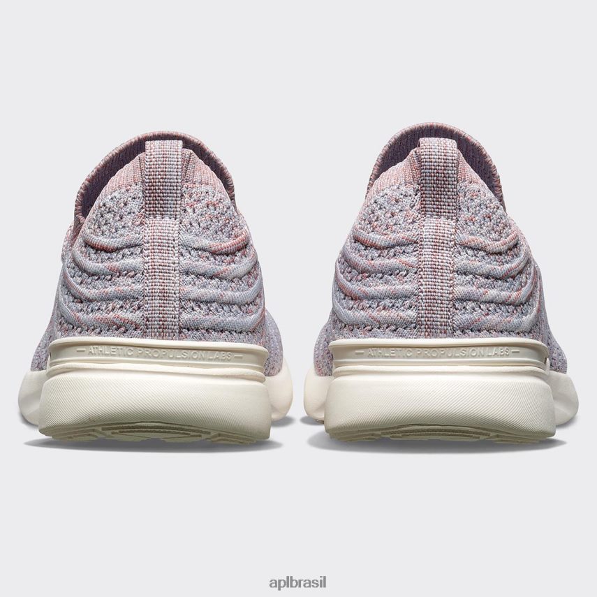 correndo APL onda tecnológica 57 cinza congelado/cedro/melange mulheres PRHR24137