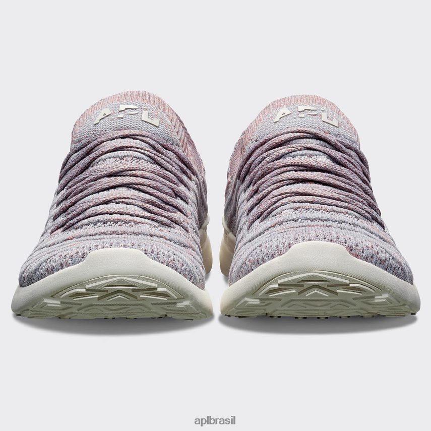 correndo APL onda tecnológica 57 cinza congelado/cedro/melange mulheres PRHR24137