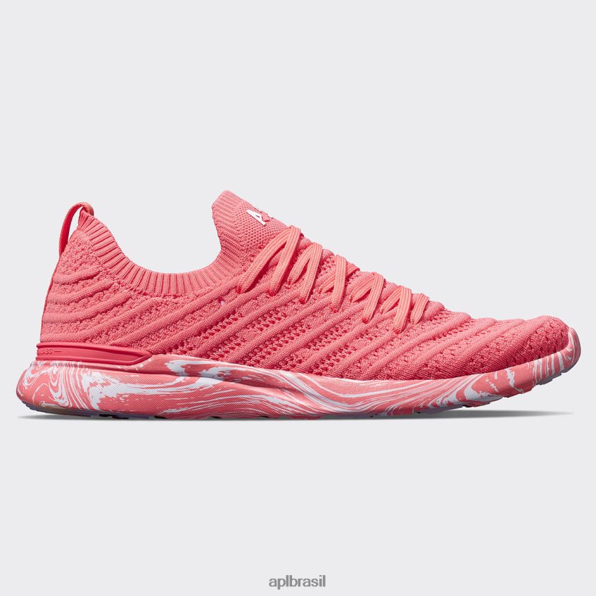 coral de fogo/mármore