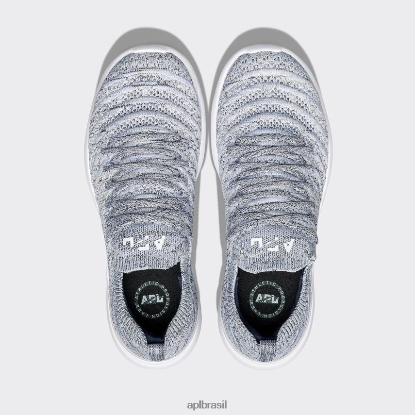 correndo APL onda tecnológica 58 gota de chuva/meia-noite/melange mulheres PRHR24250