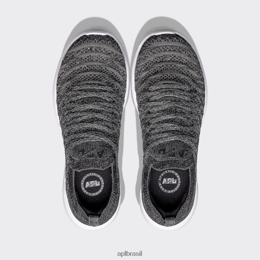 correndo APL onda tecnológica 58 preto/branco/melange metálico mulheres PRHR24147