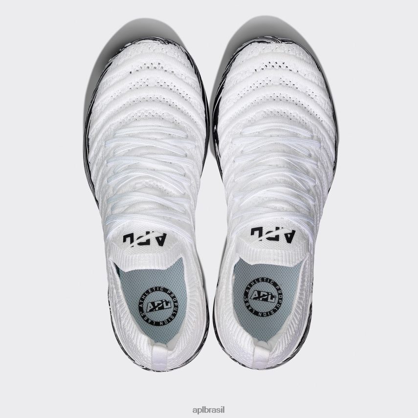 correndo APL onda tecnológica 59 branco/preto/mármore mulheres PRHR24279