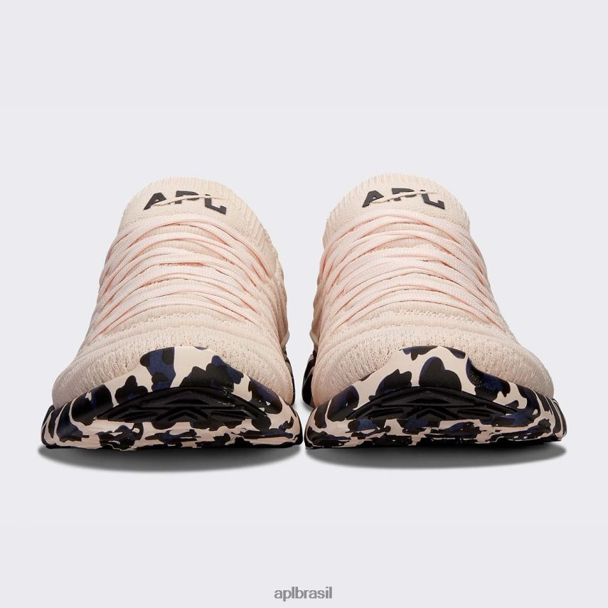 correndo APL onda tecnológica 59 creme/preto/leopardo mulheres PRHR24258