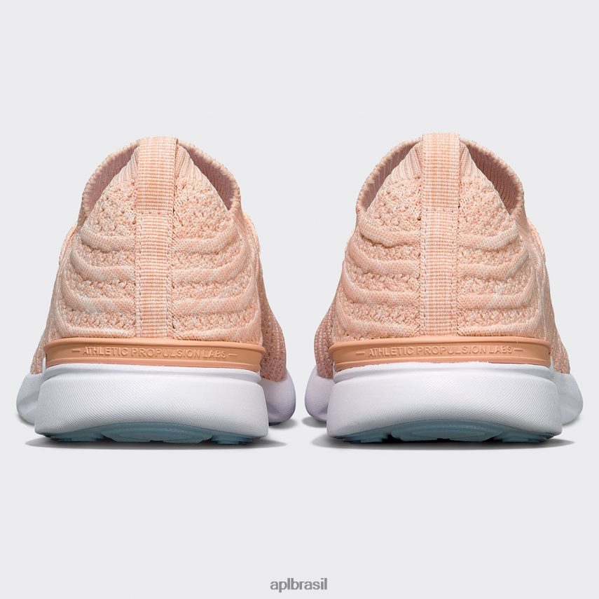 correndo APL onda tecnológica 60 blush/puro/melange mulheres PRHR24378