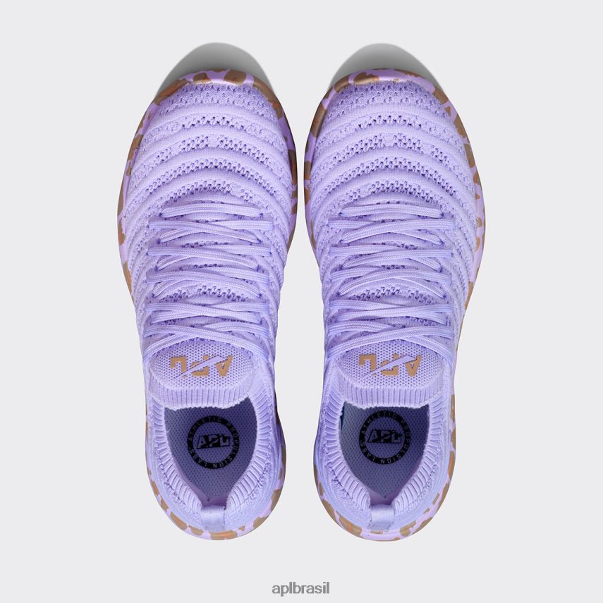 correndo APL onda tecnológica 60 campânula/amêndoa/leopardo mulheres PRHR24404