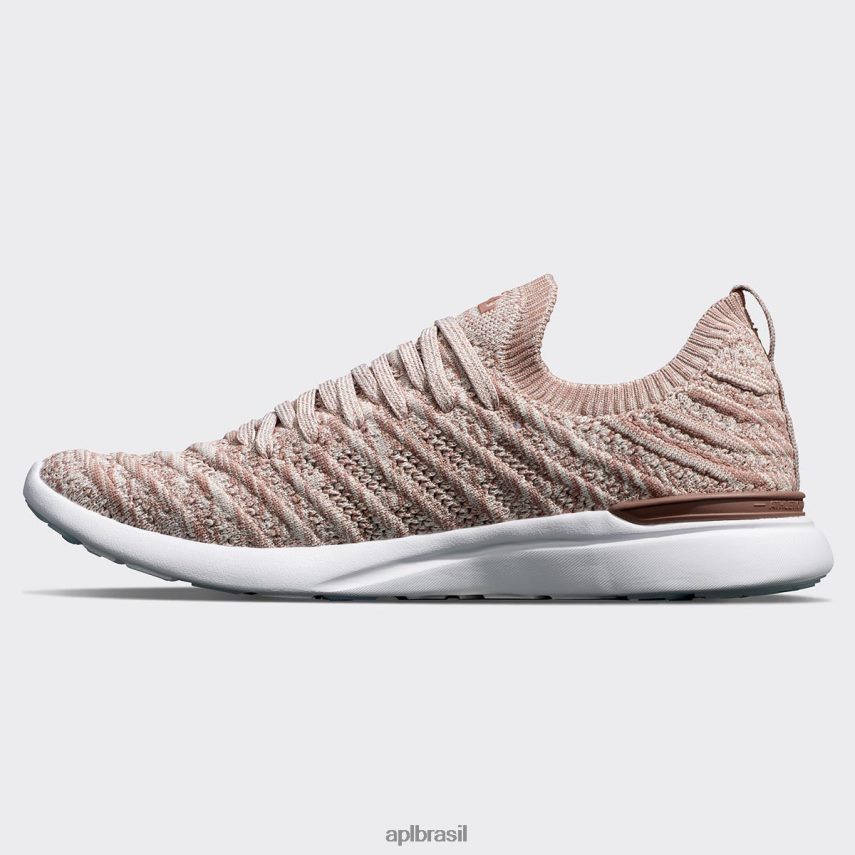 correndo APL onda tecnológica 60 creme/beachwood/melange mulheres PRHR24332