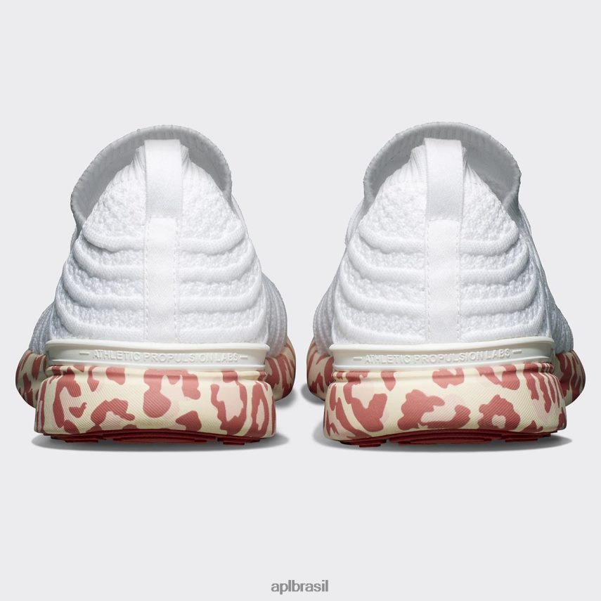 correndo APL onda tecnológica 61 branco/cedro/leopardo mulheres PRHR24424