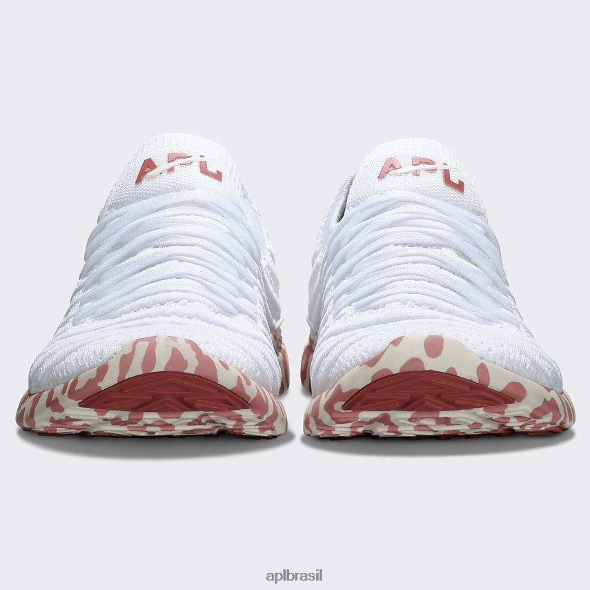 correndo APL onda tecnológica 61 branco/cedro/leopardo mulheres PRHR24424