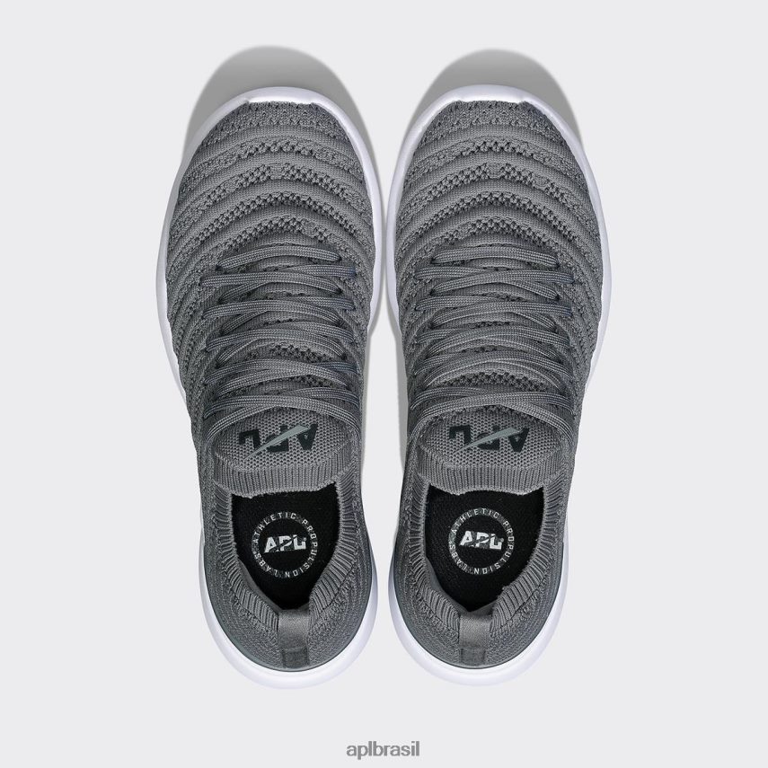 correndo APL onda tecnológica 61 fumaça/preto/branco mulheres PRHR24422