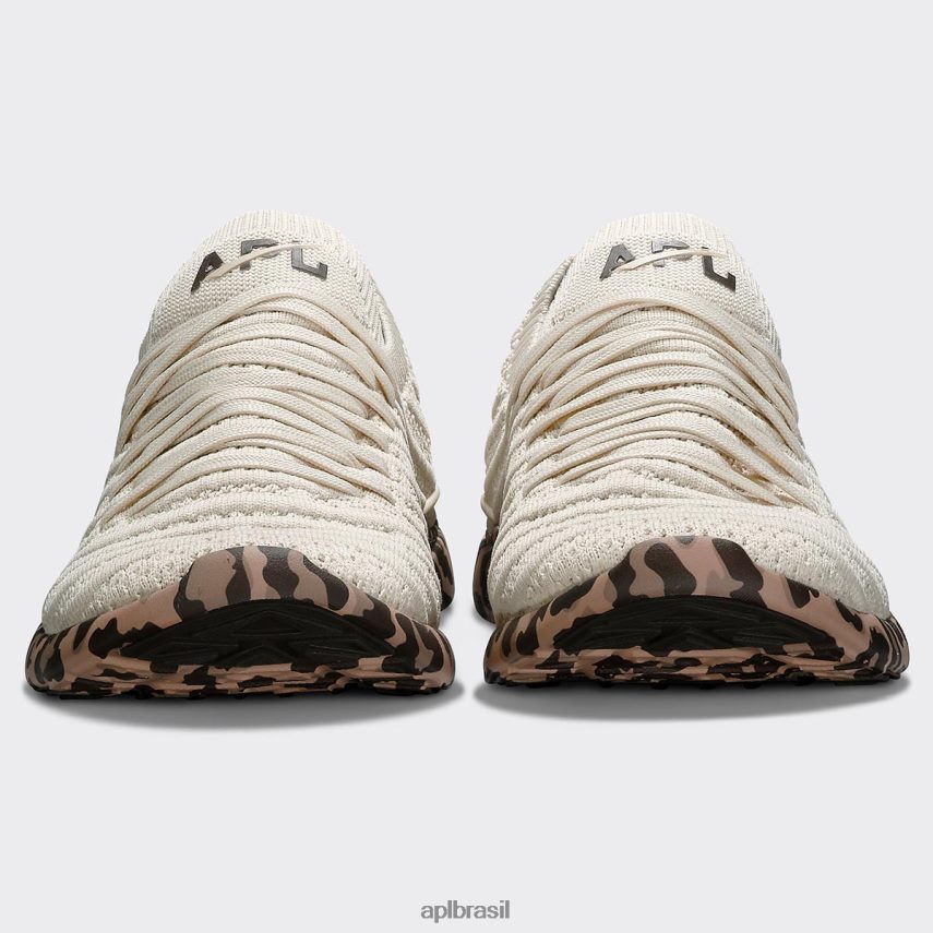 correndo APL onda tecnológica 61 pergaminho/caramelo/leopardo mulheres PRHR24437