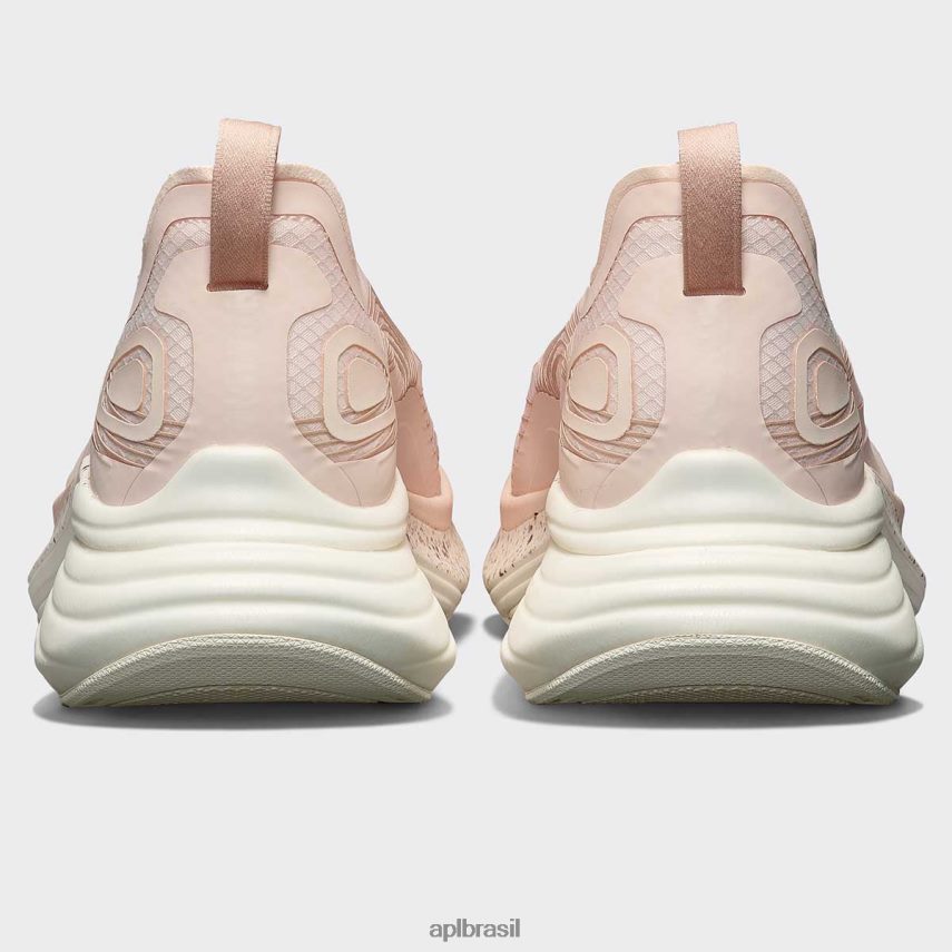 correndo APL simplificar 18 creme/pó de rosa/madeira de praia mulheres PRHR2465