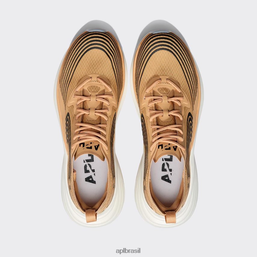 correndo APL simplificar 19 bege/preto/branco mulheres PRHR24176