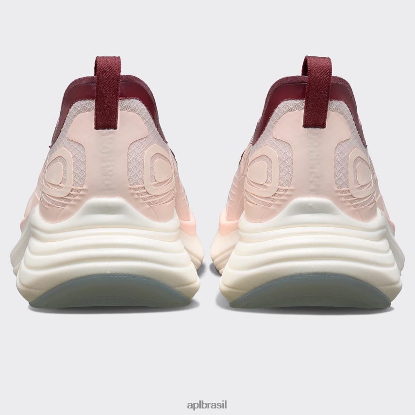 correndo APL simplificar 19 creme/bordô/branco mulheres PRHR24157