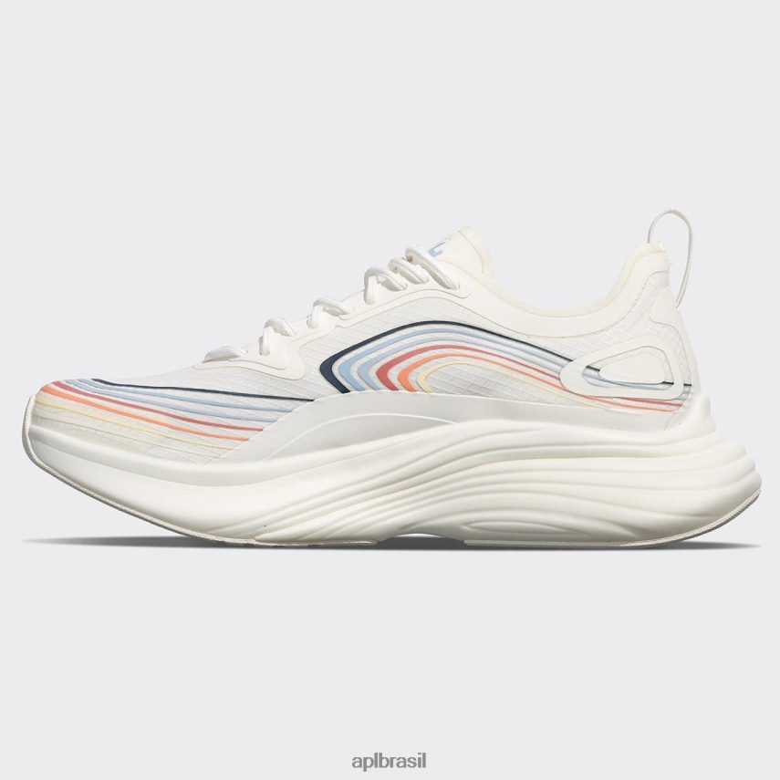 correndo APL simplificar 19 marfim/azul forjado/multi mulheres PRHR24169