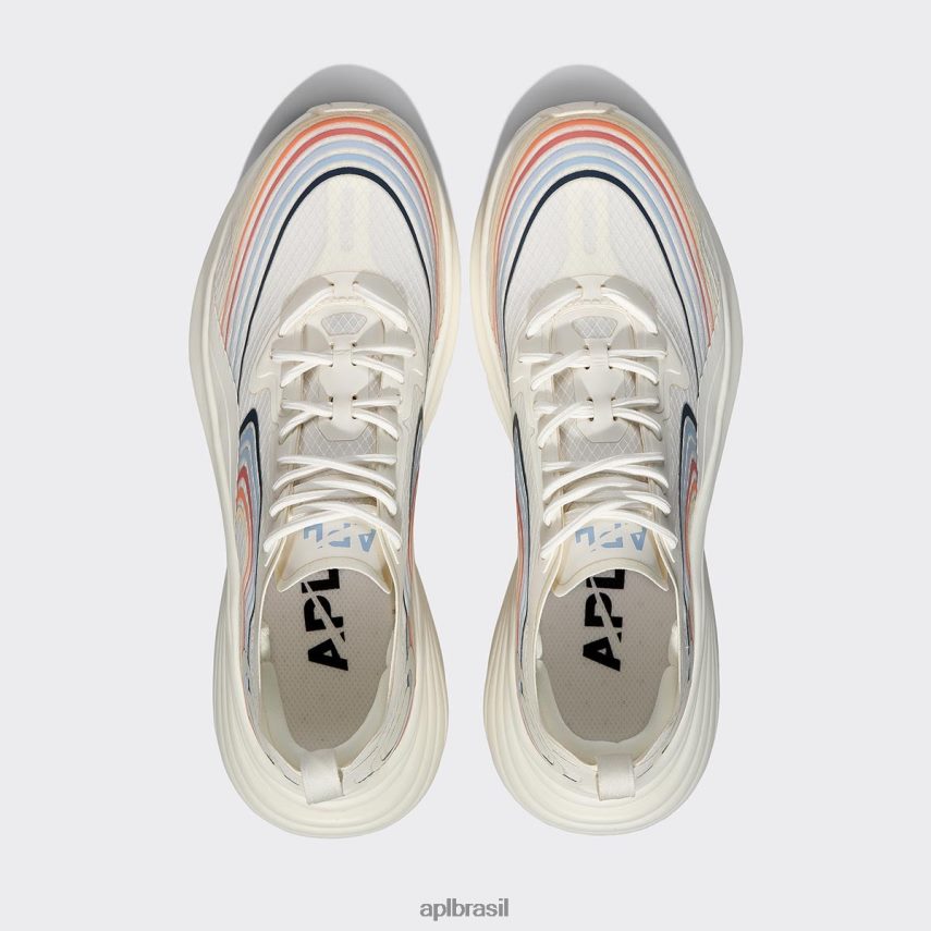 correndo APL simplificar 19 marfim/azul forjado/multi mulheres PRHR24169