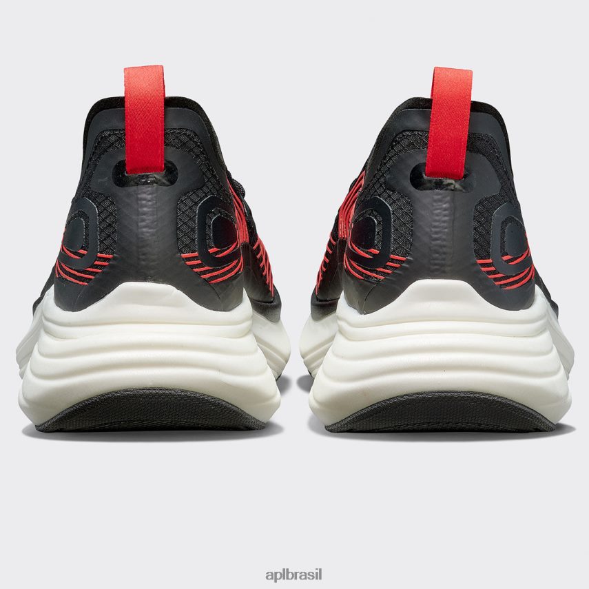 correndo APL simplificar 20 preto/vermelho/branco mulheres PRHR24222