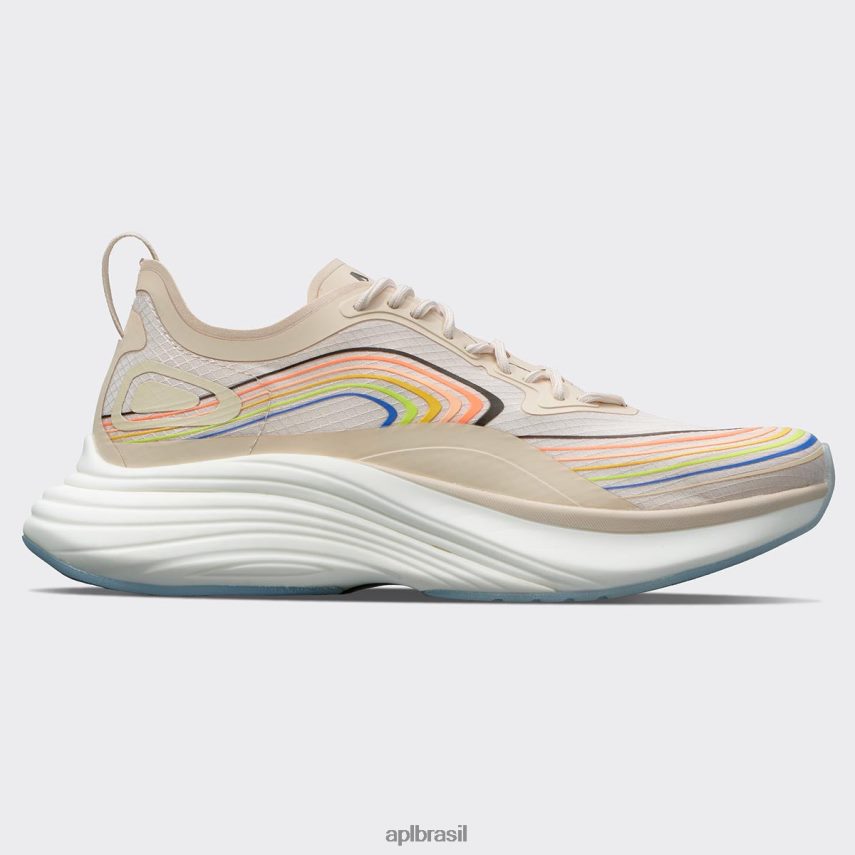 correndo APL simplificar 21 praia/chocolate/multi mulheres PRHR24419