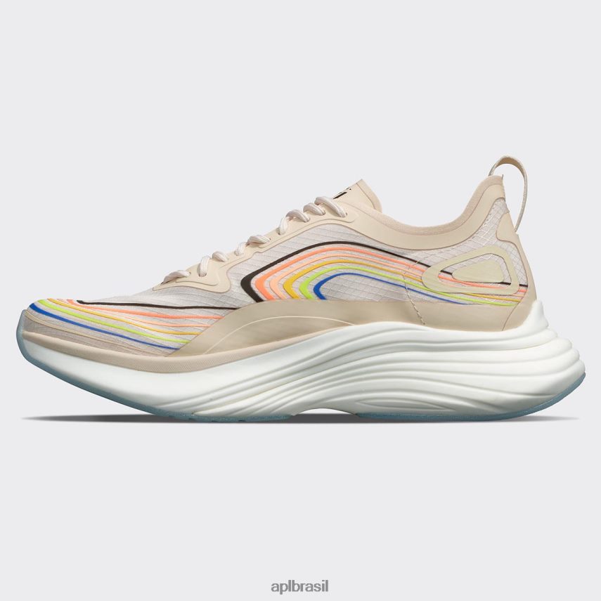 correndo APL simplificar 21 praia/chocolate/multi mulheres PRHR24419