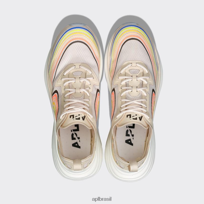 correndo APL simplificar 21 praia/chocolate/multi mulheres PRHR24419