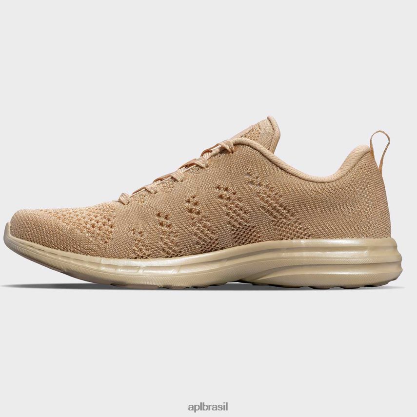 correndo APL techloom profissional 46 champanhe metálico mulheres PRHR24126