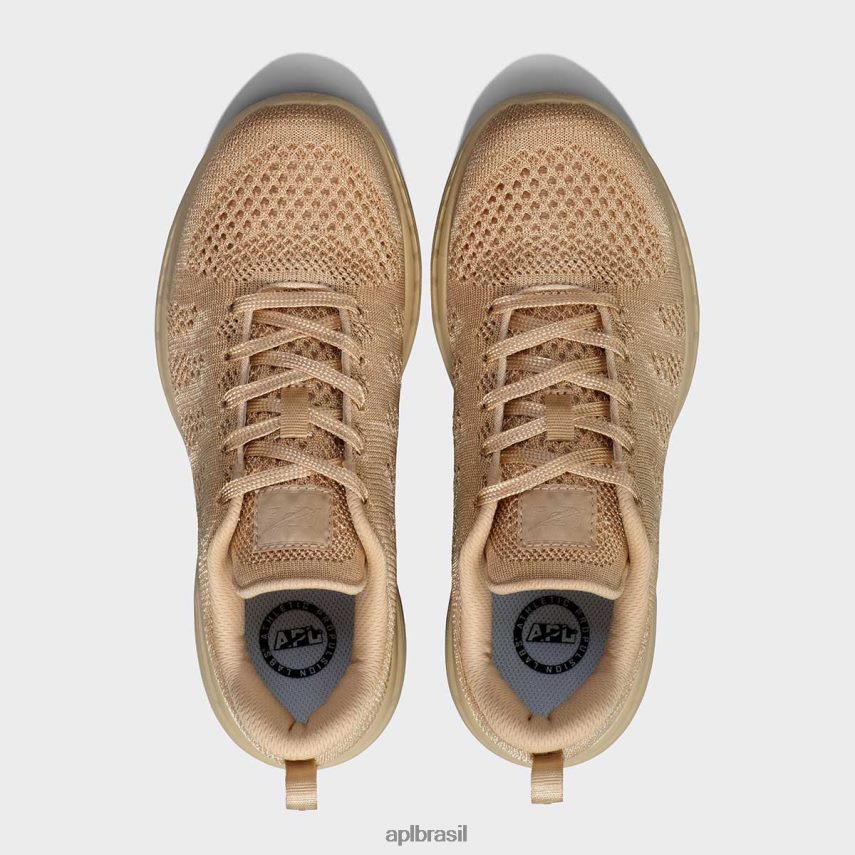 correndo APL techloom profissional 46 champanhe metálico mulheres PRHR24126