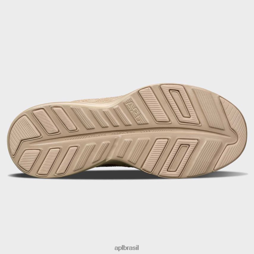 correndo APL techloom profissional 46 champanhe metálico mulheres PRHR24126