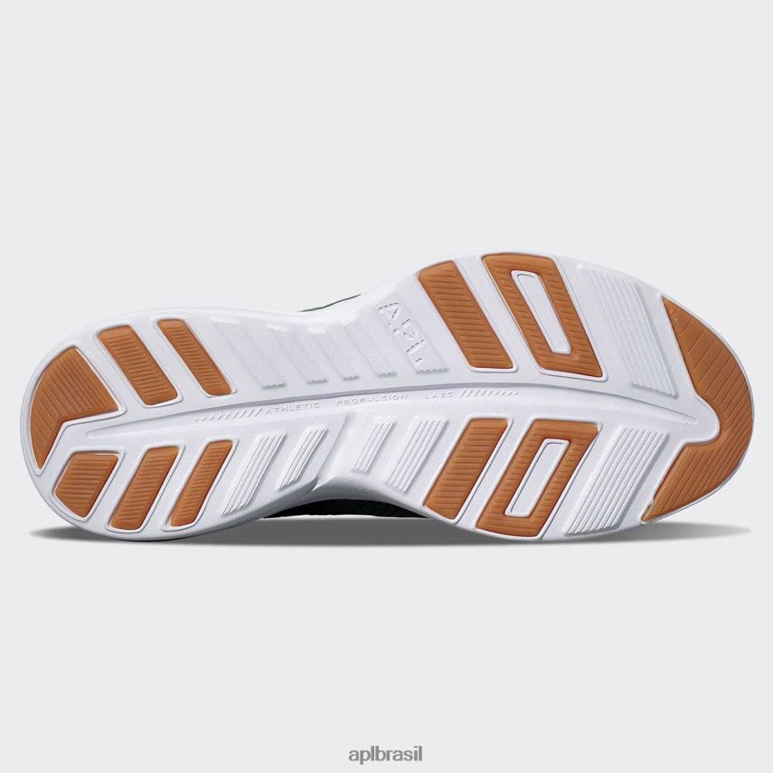 correndo APL techloom profissional 46 grande verde/castanho/goma mulheres PRHR2453