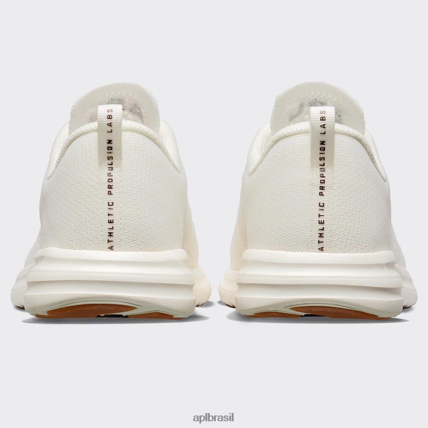 correndo APL techloom profissional 46 marfim/chocolate/goma mulheres PRHR24130