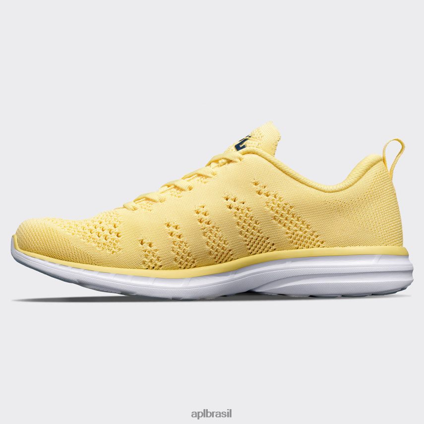 correndo APL techloom profissional 46 raspas de limão/meia-noite/branco mulheres PRHR2447