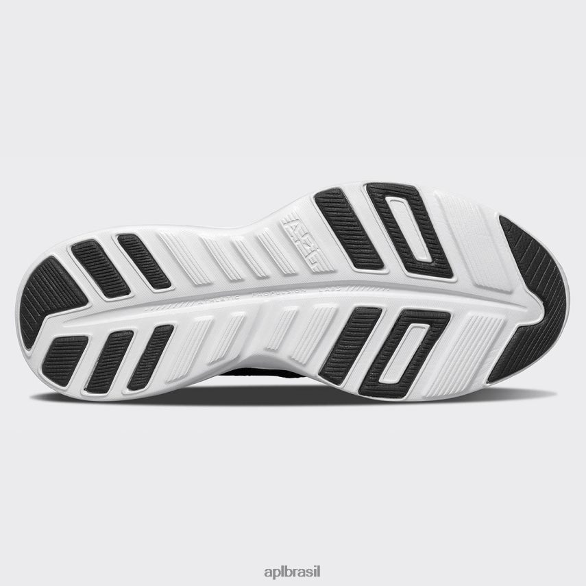 correndo APL techloom profissional 47 Preto branco mulheres PRHR24319