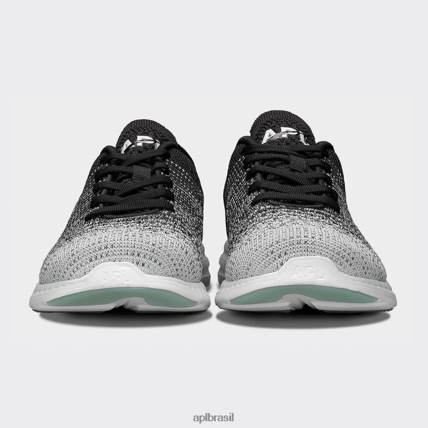 correndo APL techloom profissional 47 branco/cinza urze/preto melange mulheres PRHR24280