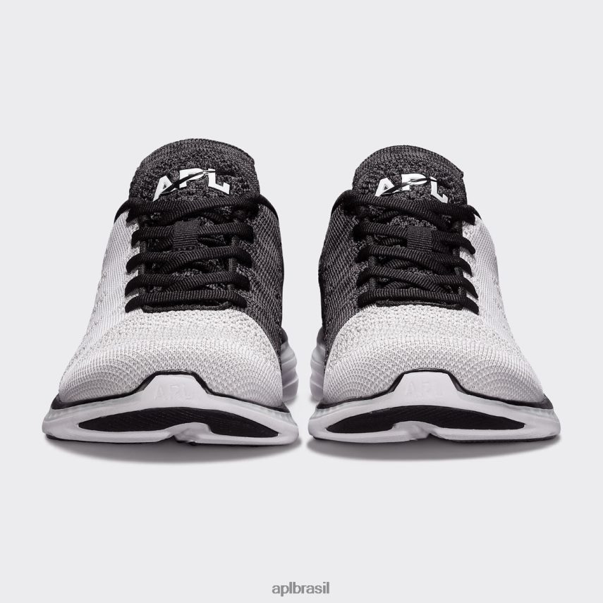 correndo APL techloom profissional 47 branco/preto/cinza cósmico mulheres PRHR24291