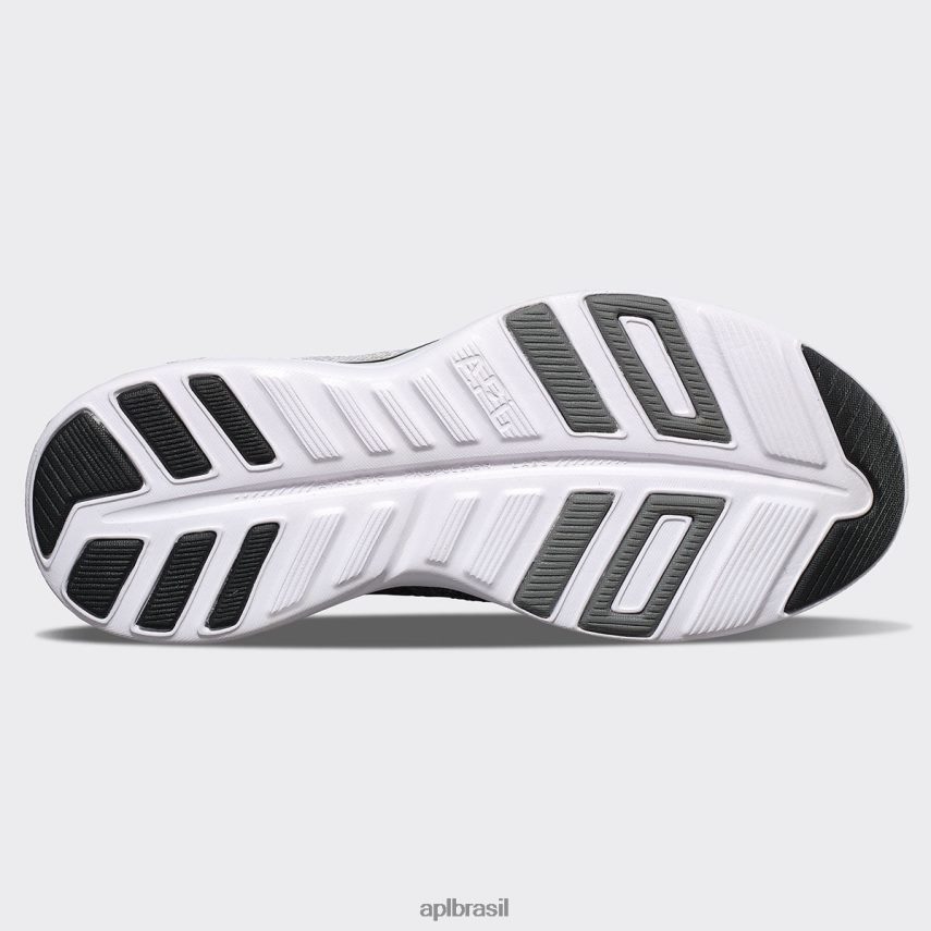 correndo APL techloom profissional 47 branco/preto/cinza cósmico mulheres PRHR24291