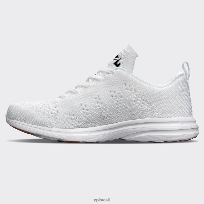 correndo APL techloom profissional 47 branco/preto/goma mulheres PRHR24326